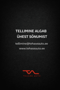 Tellimine algab ühest sõnumist!