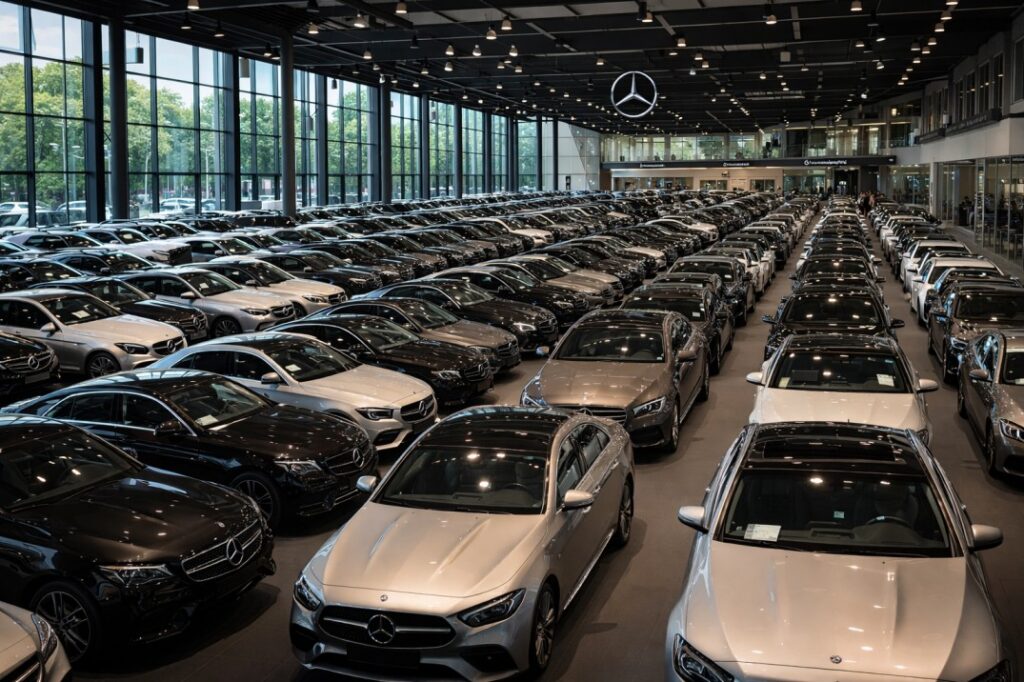 Auto ostmine Saksamaalt – sadu Mercedes-Benz autosid esinduses, suur valik Euroopast
