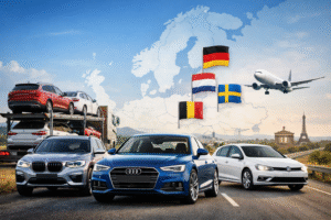 Autode tellimine Euroopast ja Saksamaalt