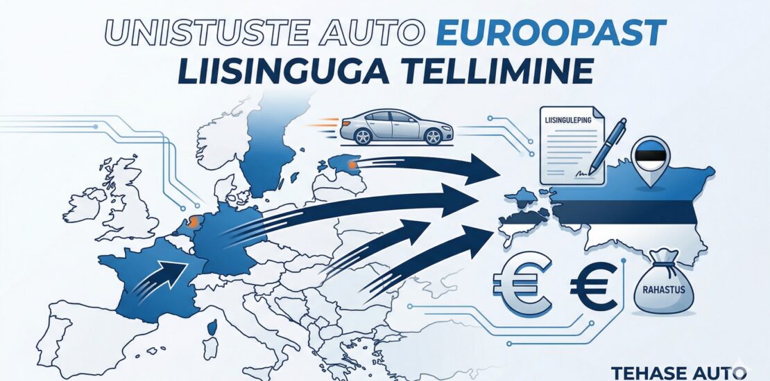 auto tellimine Saksamaalt, liisinguga auto